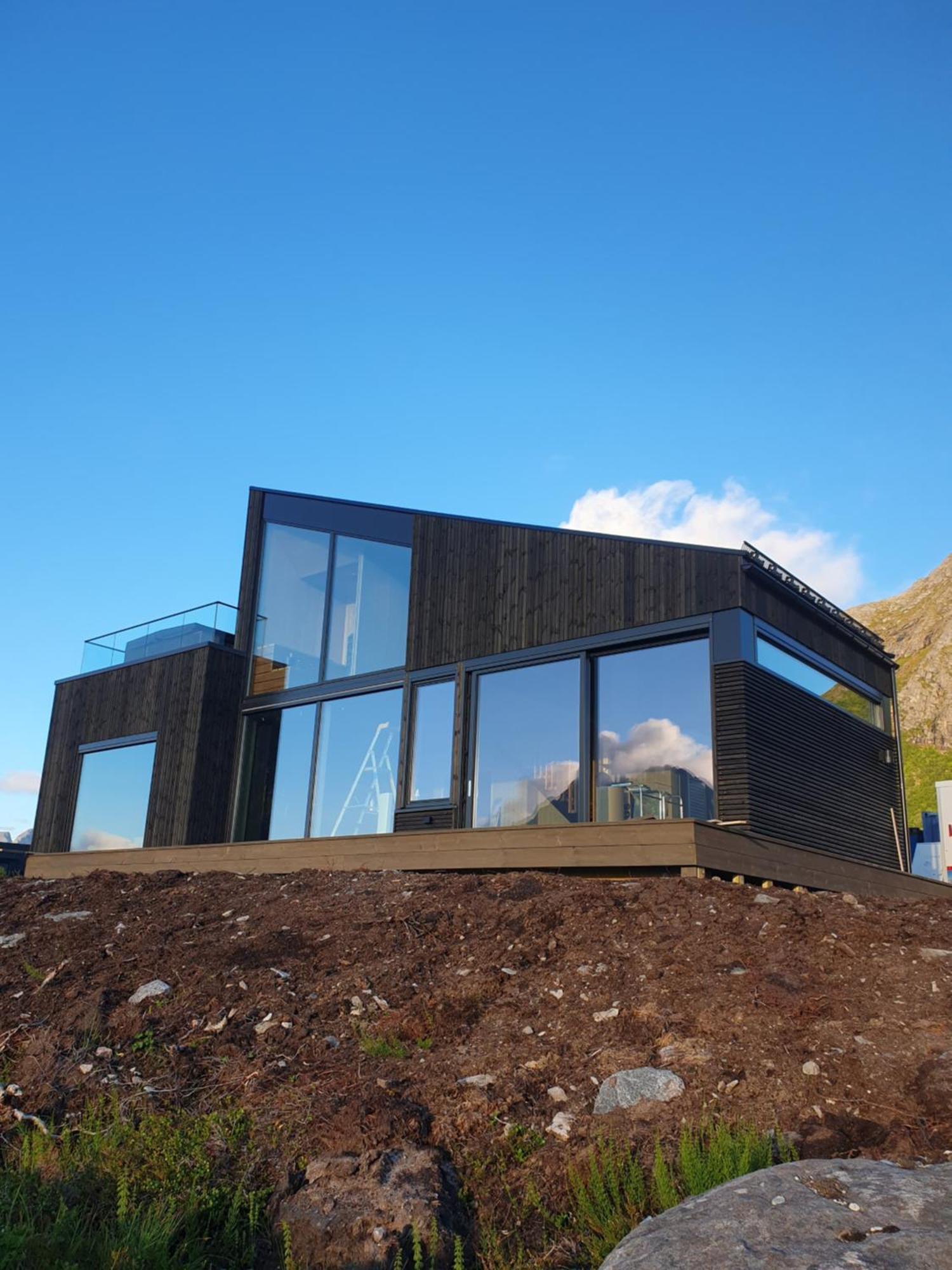 Hoda Cabin - Luxury Lodge With Jacuzzi And Sauna Lyngværet Exteriér fotografie